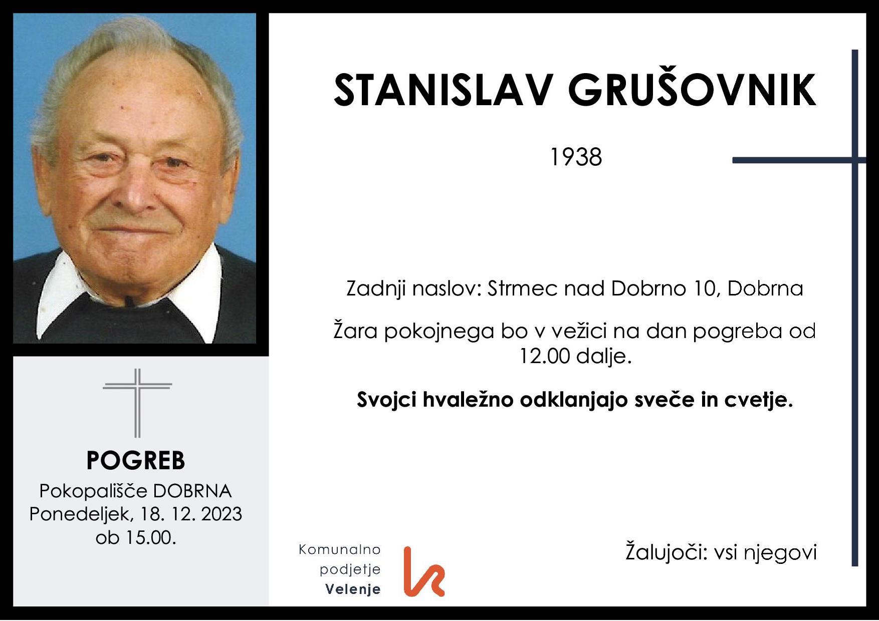 Grušovnikstanislav19381Pogrebvponedeljekobdvansjsthdobrna