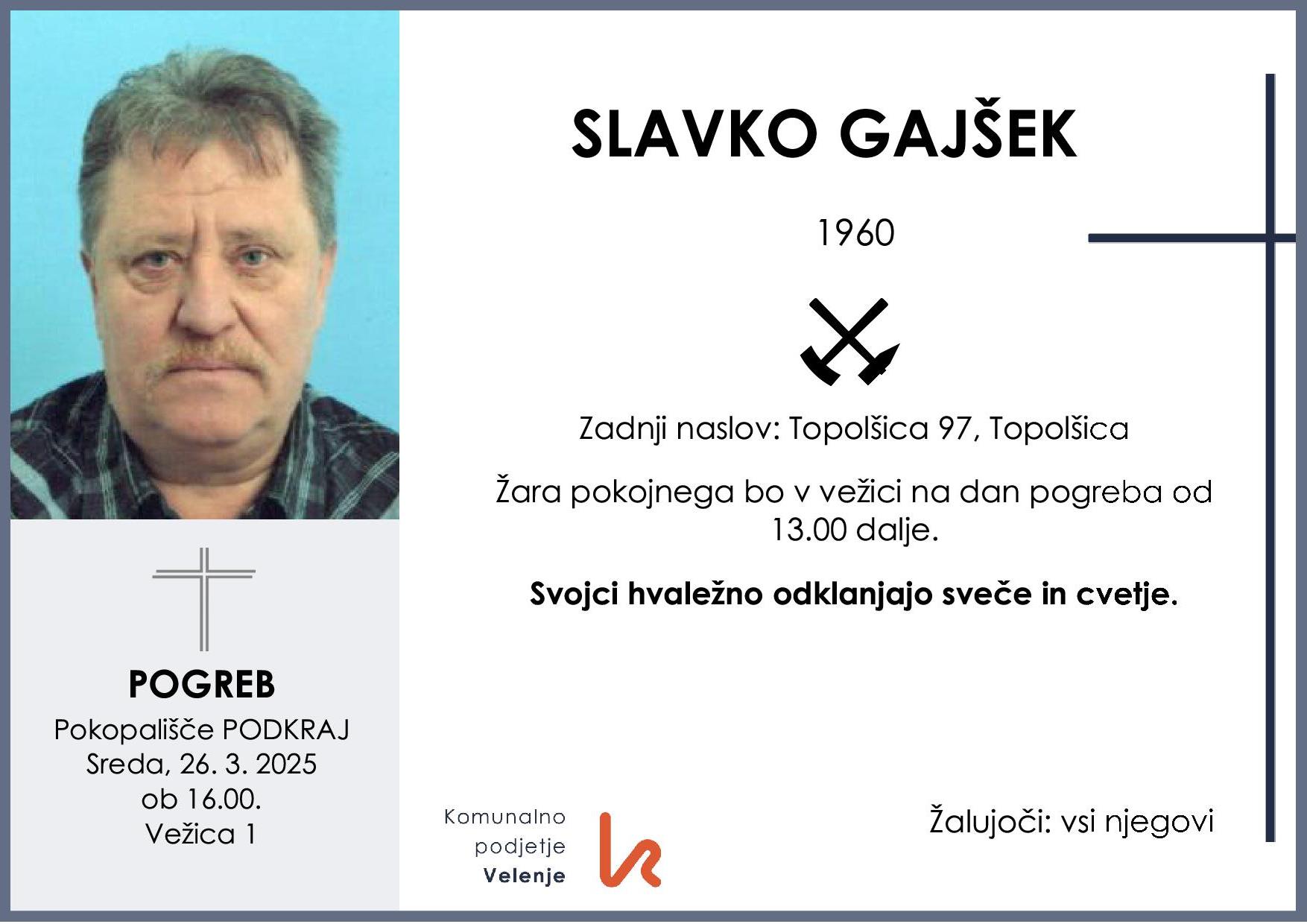GajšekDrugič
