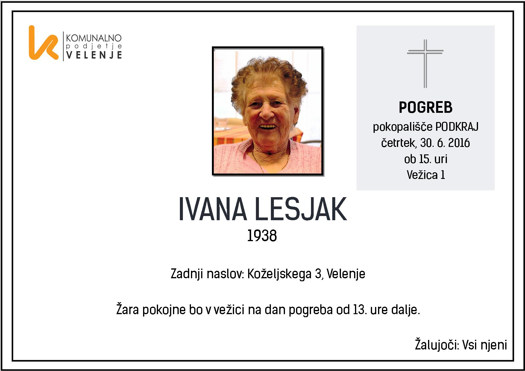 Lesjak