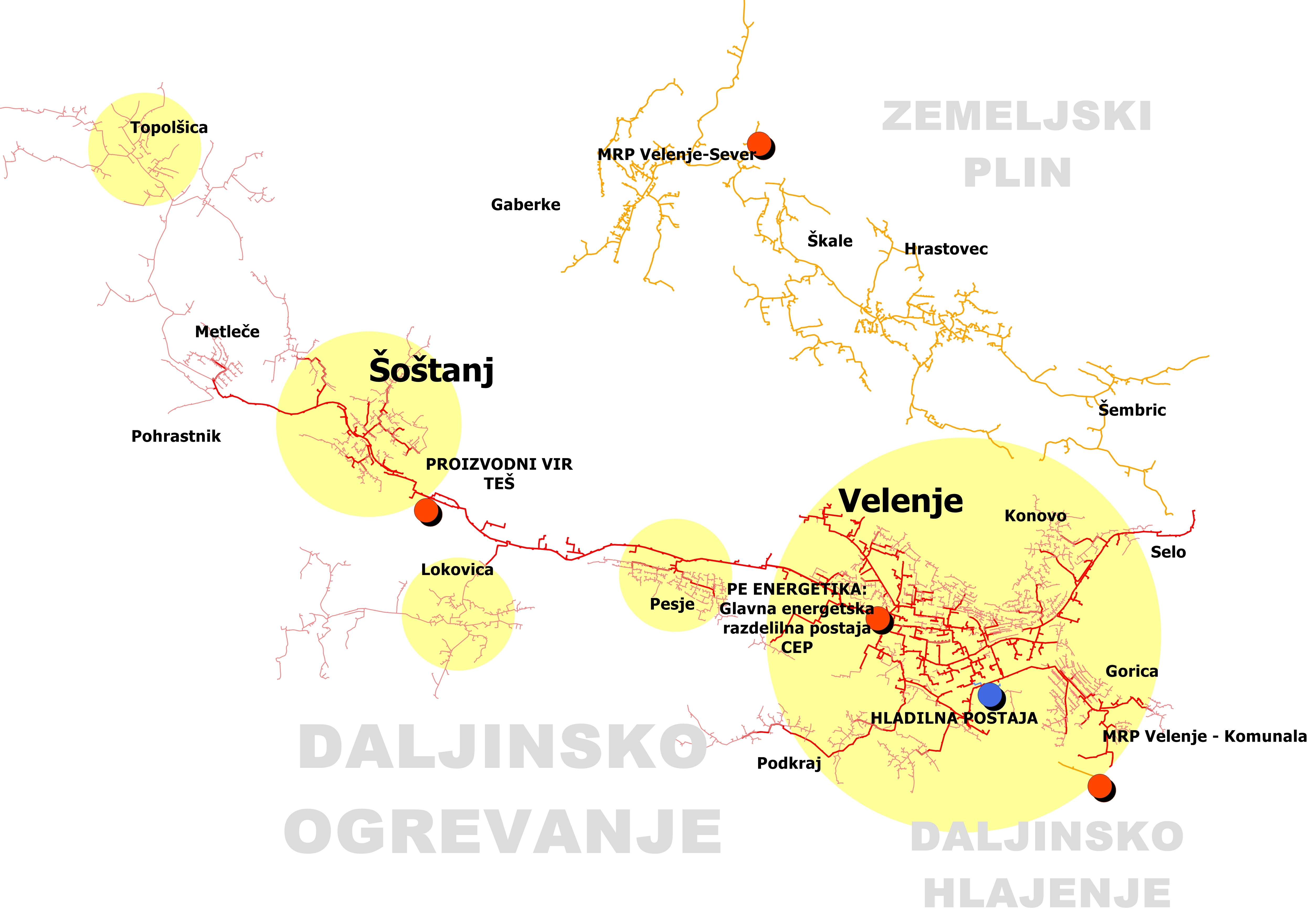 Zemljevid distribucijskega sistema